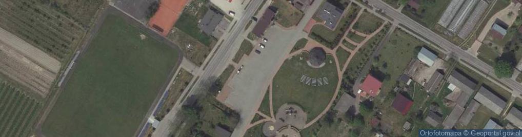 Zdjęcie satelitarne Parking