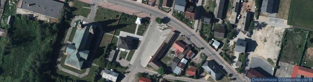 Zdjęcie satelitarne Parking