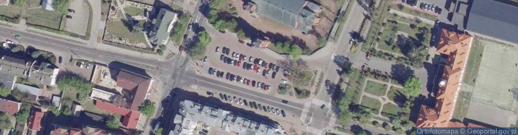 Zdjęcie satelitarne Parking