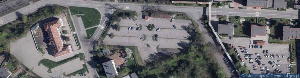 Zdjęcie satelitarne Parking
