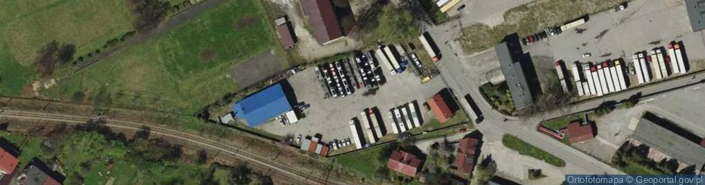 Zdjęcie satelitarne Parking