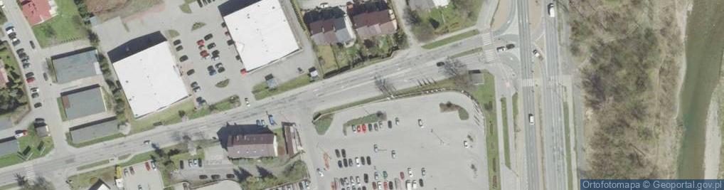 Zdjęcie satelitarne Parking