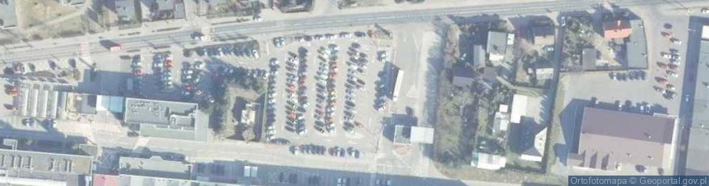 Zdjęcie satelitarne Parking