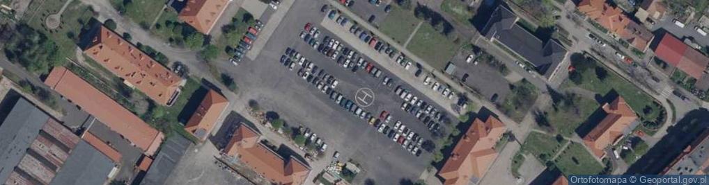 Zdjęcie satelitarne Parking