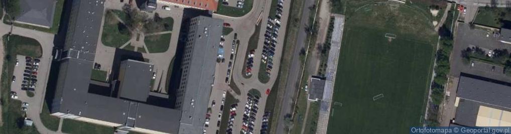 Zdjęcie satelitarne Parking