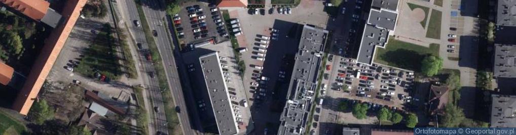 Zdjęcie satelitarne Parking
