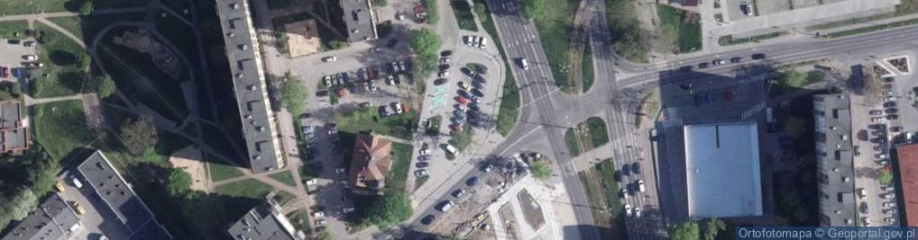 Zdjęcie satelitarne Parking