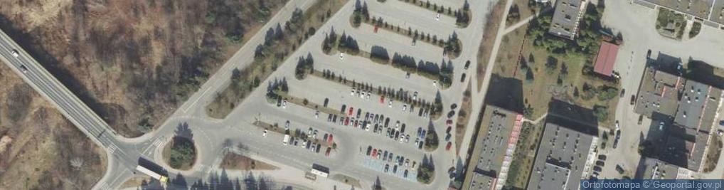 Zdjęcie satelitarne Parking