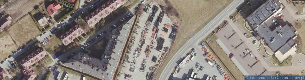 Zdjęcie satelitarne Parking