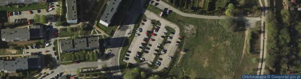 Zdjęcie satelitarne Parking