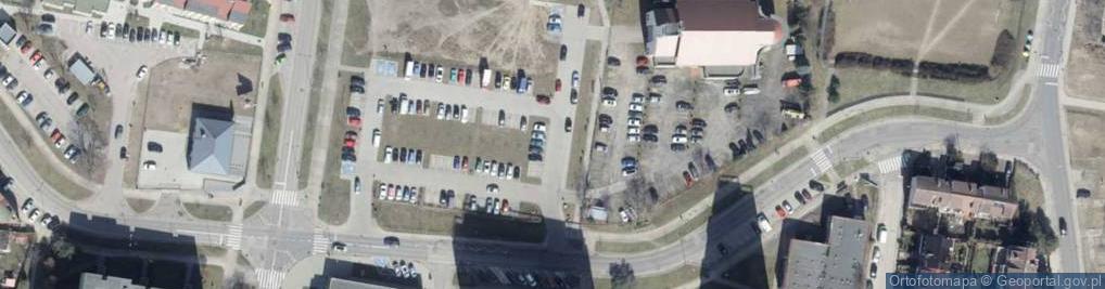 Zdjęcie satelitarne Parking