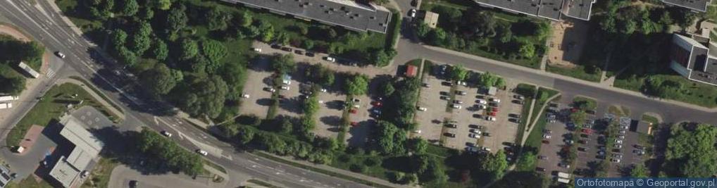 Zdjęcie satelitarne Parking