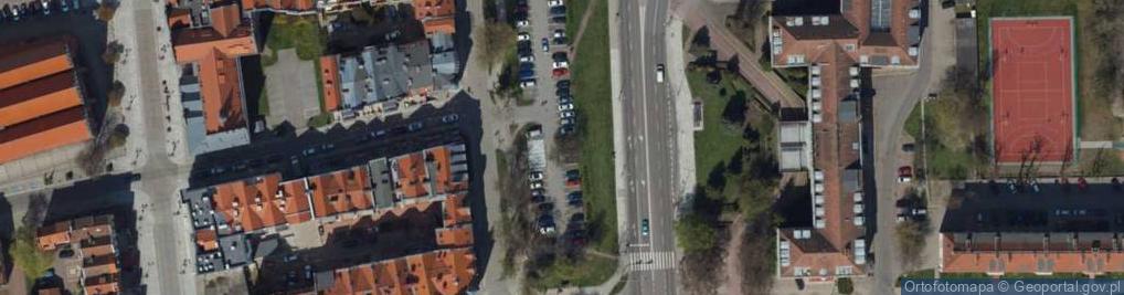 Zdjęcie satelitarne Parking