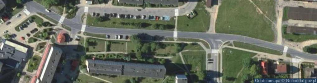 Zdjęcie satelitarne Parking