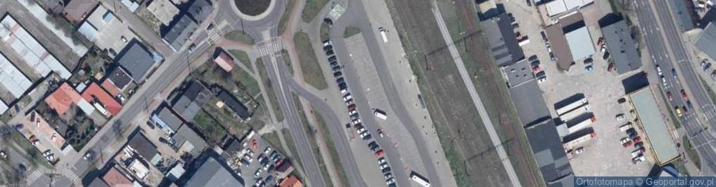 Zdjęcie satelitarne Parking
