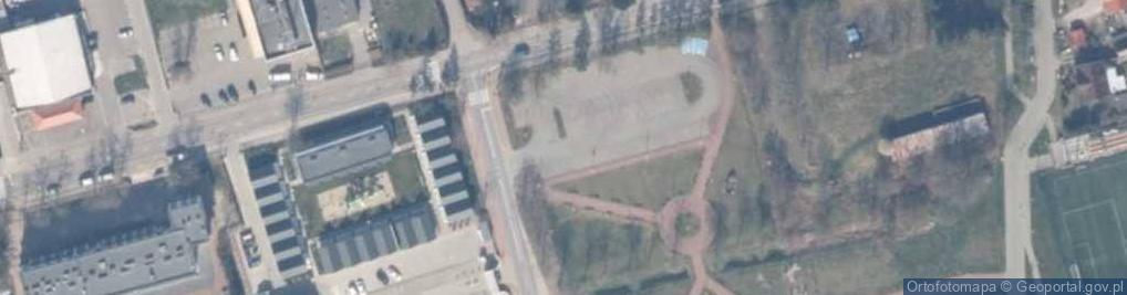 Zdjęcie satelitarne Parking