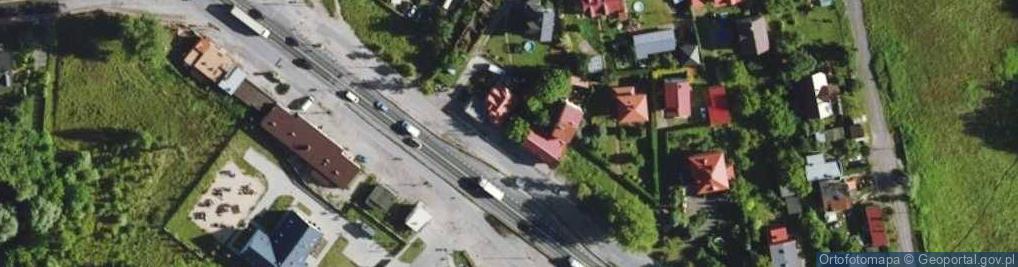 Zdjęcie satelitarne Parking