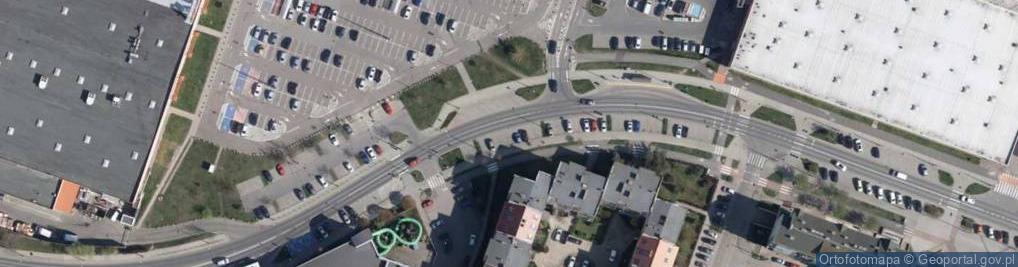 Zdjęcie satelitarne Parking