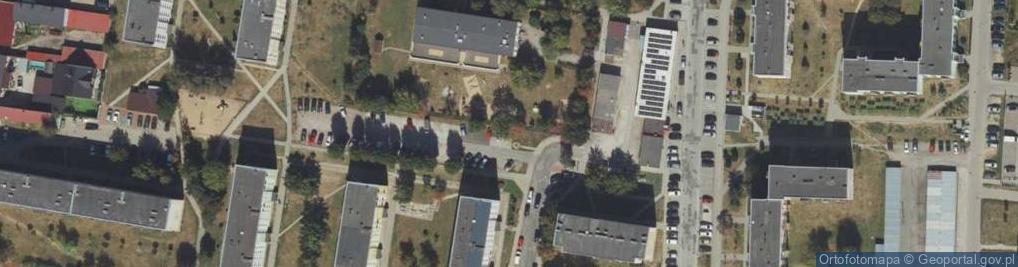 Zdjęcie satelitarne Parking