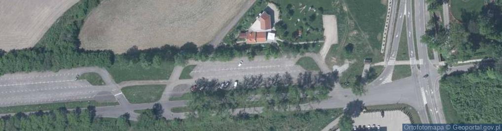 Zdjęcie satelitarne Pod Wieżycą
