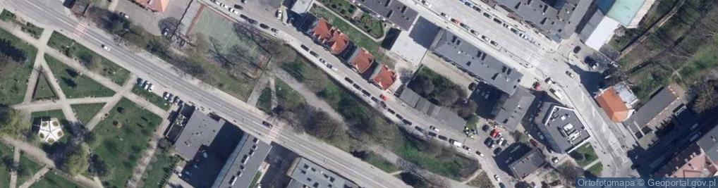 Zdjęcie satelitarne Parkomat A43