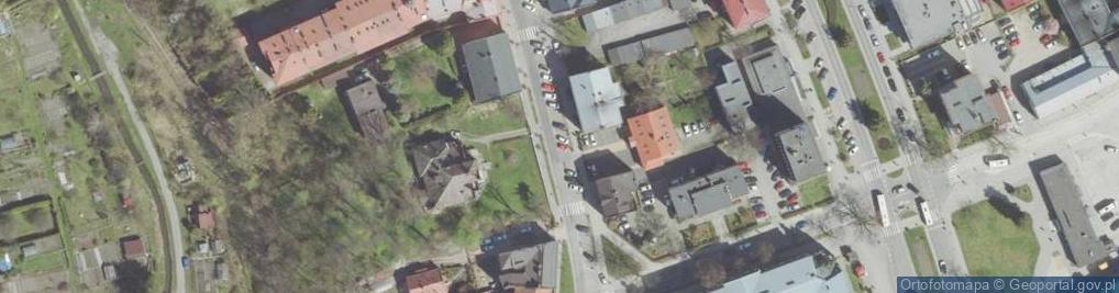 Zdjęcie satelitarne Parkomat B8