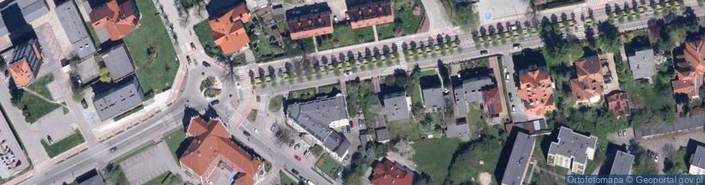 Zdjęcie satelitarne Parkomat