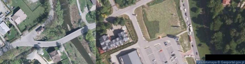 Zdjęcie satelitarne Apartamenty nad Wisłą