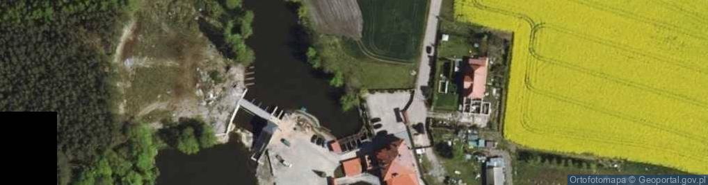 Zdjęcie satelitarne Bobrowy Dwór