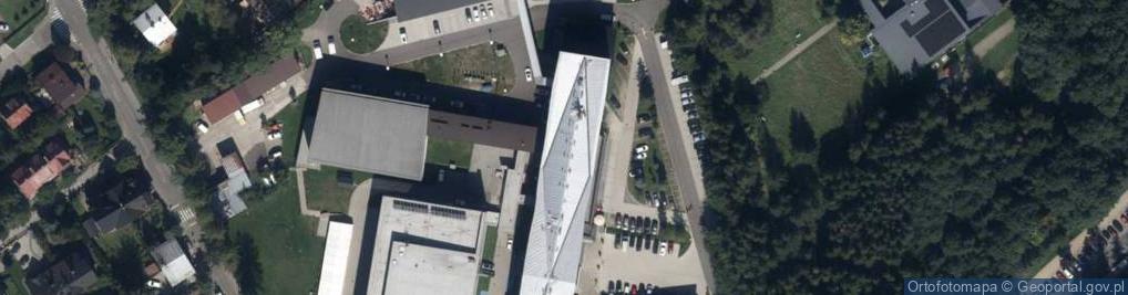 Zdjęcie satelitarne Centralny Ośrodek Sportu