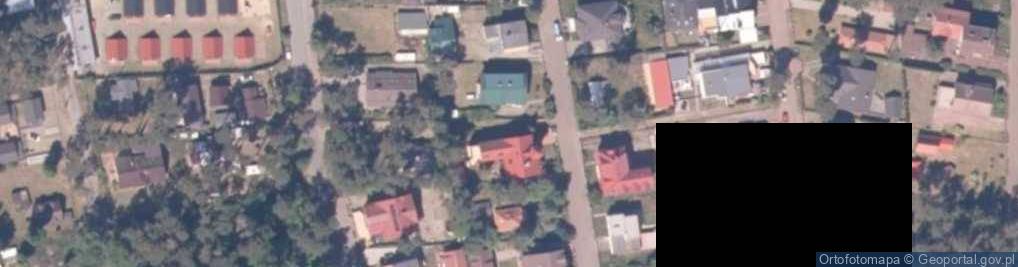 Zdjęcie satelitarne Dom Gościnny Kapitan