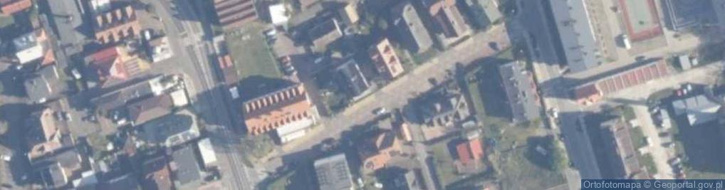 Zdjęcie satelitarne Dom Gościnny Sternik Noclegi Dziwnówek