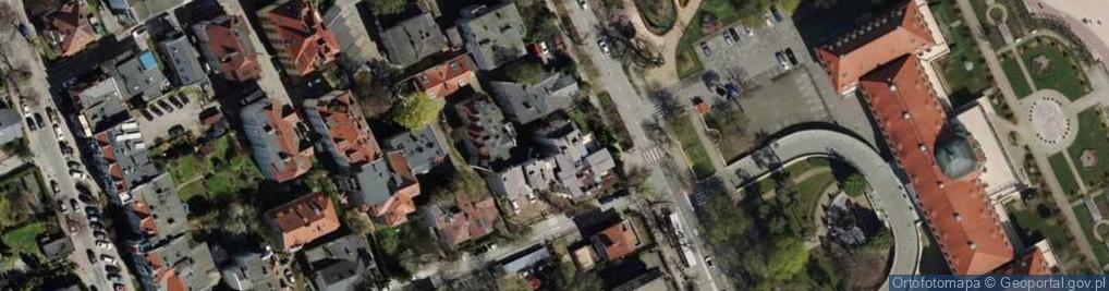 Zdjęcie satelitarne Dom Pracy Twórczej ZAiKS