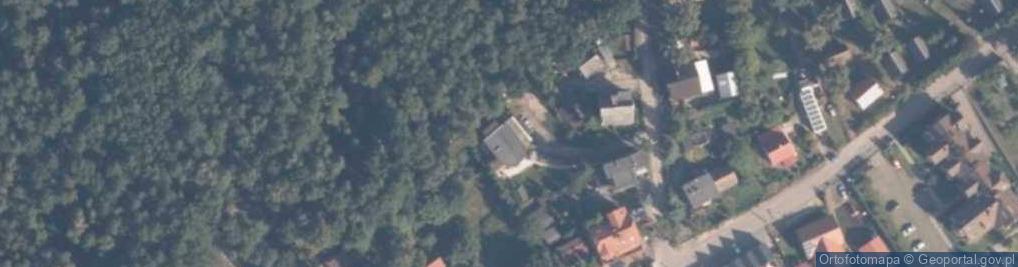 Zdjęcie satelitarne Dom Wczasowy OAZA