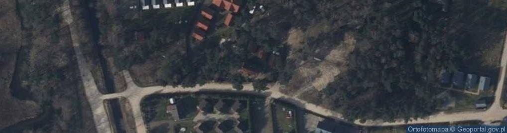 Zdjęcie satelitarne Domki u Robaka
