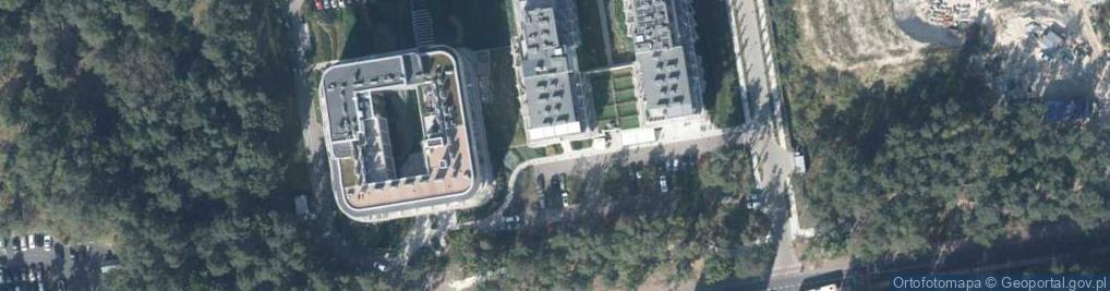 Zdjęcie satelitarne MGA Apartamenty Świnoujście