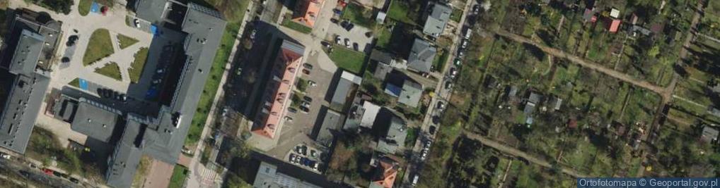 Zdjęcie satelitarne Nocleg Poznań