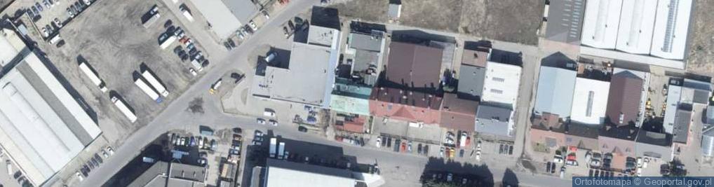 Zdjęcie satelitarne Noclegi Pokoje pracownicze