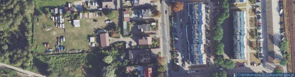 Zdjęcie satelitarne Noclegi Pracownicze Gryfino, Noclegi Gryfino, Kwatery prywatne