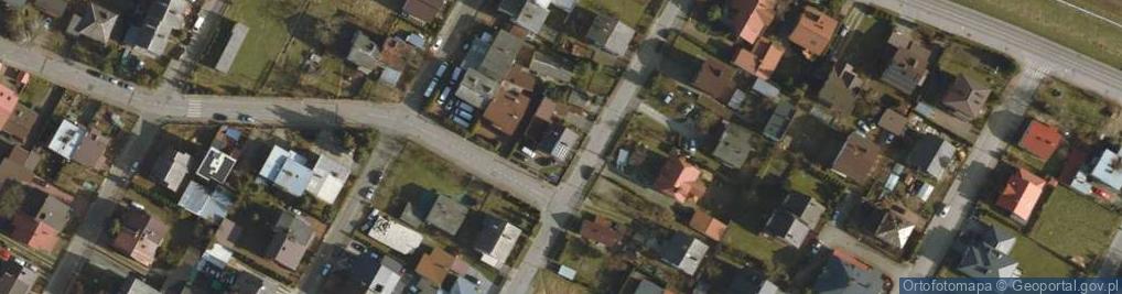 Zdjęcie satelitarne Noclegi u Zosi