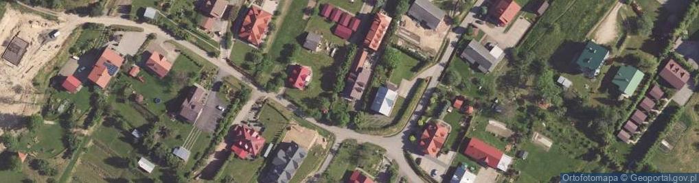 Zdjęcie satelitarne Noclegi X Pokoje gościnne Pensjonat Rekreacja Kurort