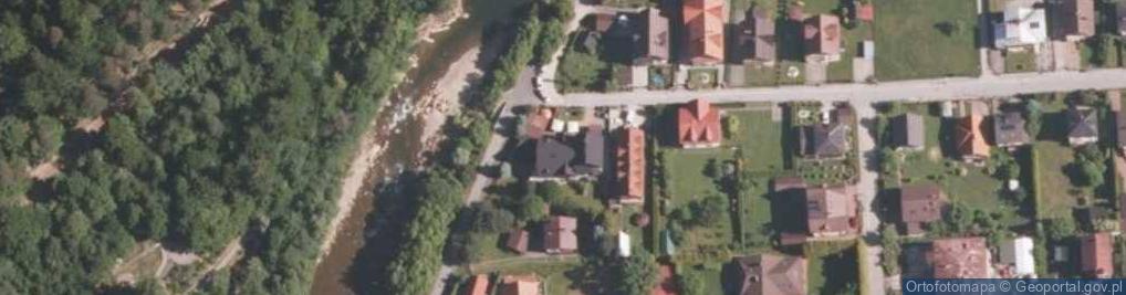 Zdjęcie satelitarne Ośrodek Wypoczynkowy Modrzew