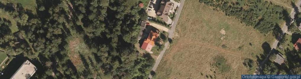 Zdjęcie satelitarne Pensjonat Encjan