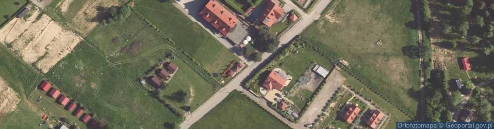 Zdjęcie satelitarne Pensjonat Eskapada