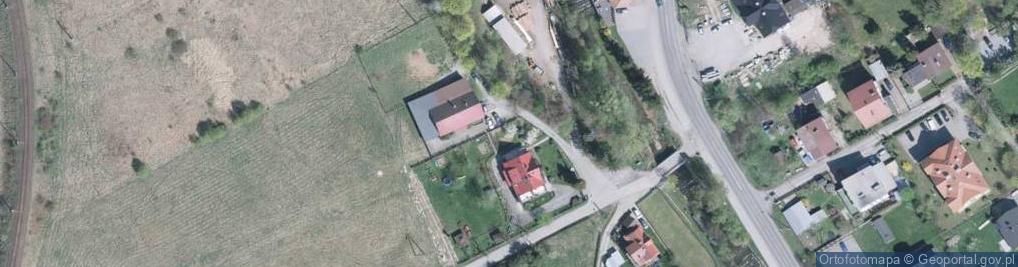 Zdjęcie satelitarne Pensjonat