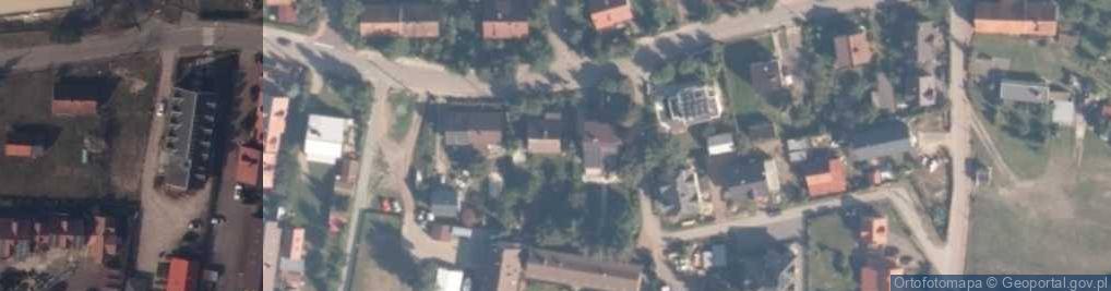Zdjęcie satelitarne Pensjonat