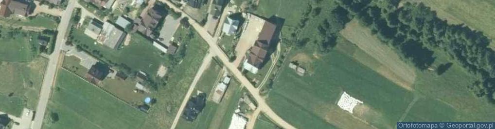 Zdjęcie satelitarne Pokoje Gościnne u Danki