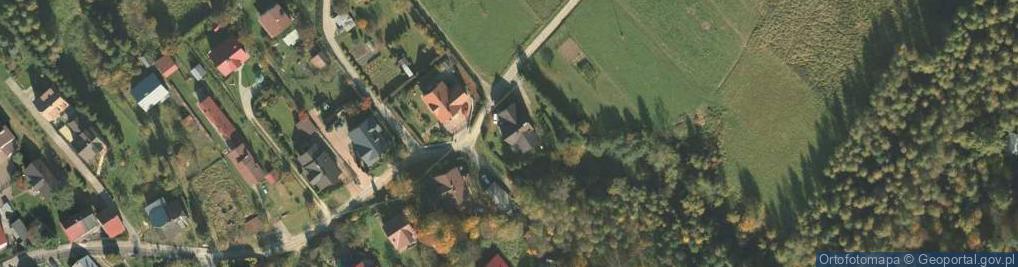 Zdjęcie satelitarne Pokoje gościnne U Wojaka w Muszynie