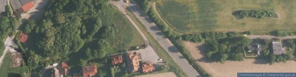 Zdjęcie satelitarne Pokoje Na Kępie