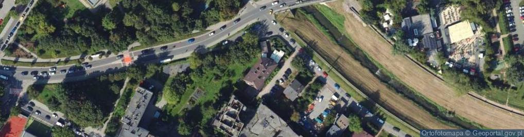 Zdjęcie satelitarne PRZY BŁONIACH